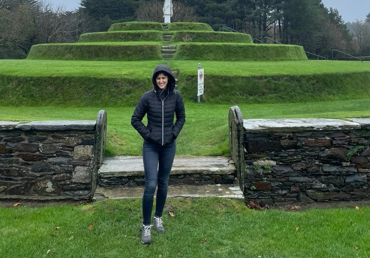 Suraiya Haddad at Tynwald Hill