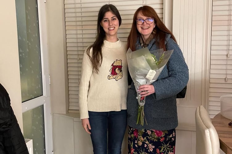 Suraiya Haddad and Carole Johnson from Snaefell Surgery