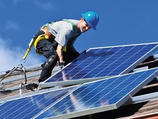Group facilitates training in solar panel and heat pump installation