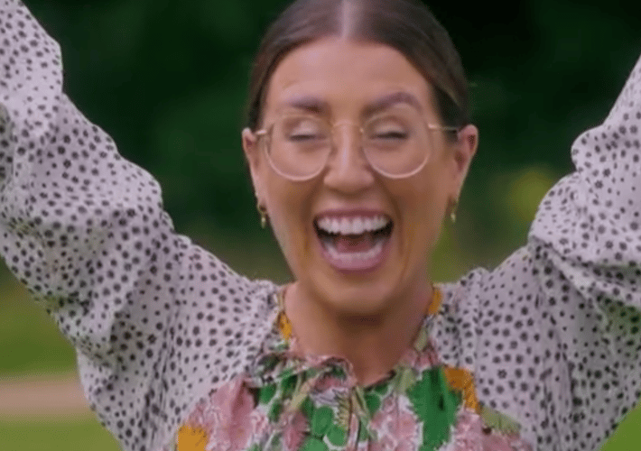 Roisin's joy at making it to the quarterfinals of Interior Design Masters