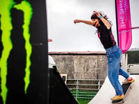 Skateboarder 'shocked' after being picked for worldwide programme