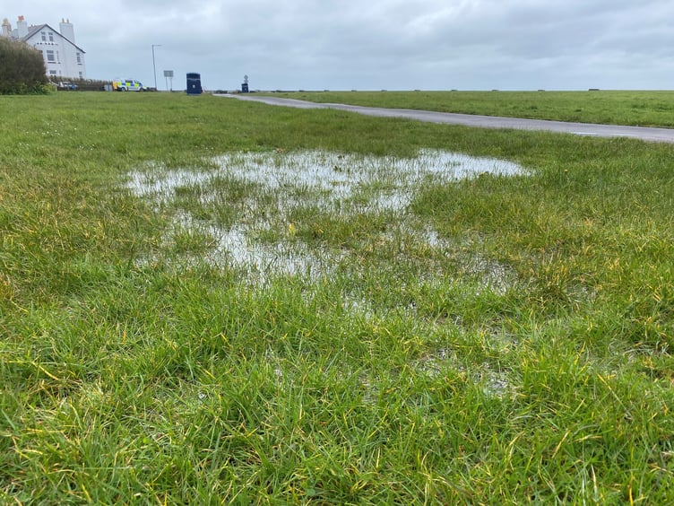 The campervan area at Mooragh Park