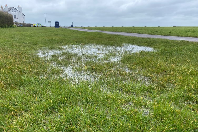 The campervan area at Mooragh Park