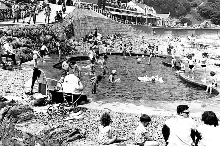 An old photo of Port Soderick