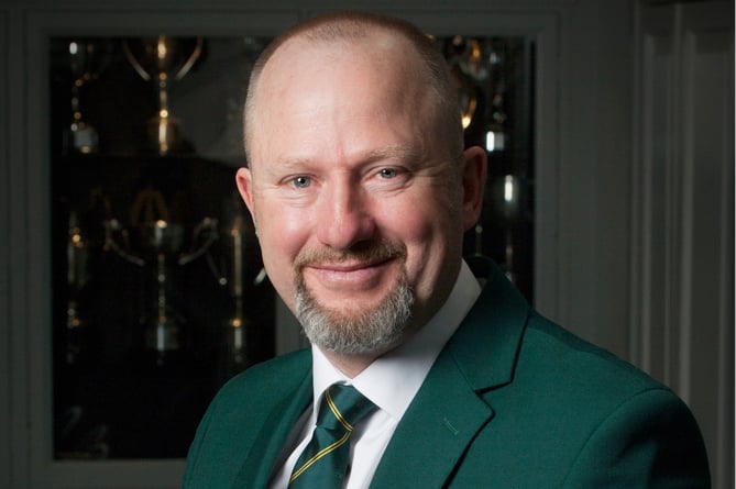 South African born Roger Raatgever is the men's captain at Castletown Golf Club for the 2024 season (Photo: Foley Gort)