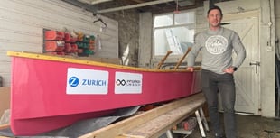 Martin set for 24 hour 'canoeathon' around Mooragh Park this weekend