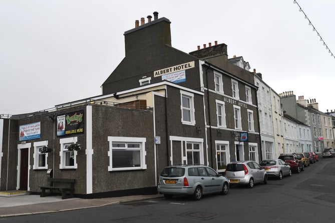 The Albert Hotel in Port St Mary