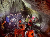 You can watch the next full moon rise from a secret cave