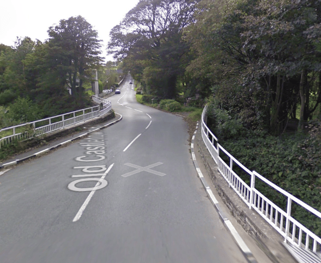 Sunken Isle of Man road closed for repairs 