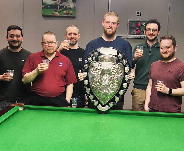 Blinders crowned Mac's Snooker League champions