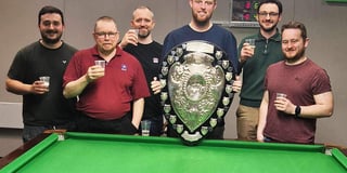 Blinders crowned Mac's Snooker League champions