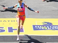 Christa produces superb run in Boston Marathon
