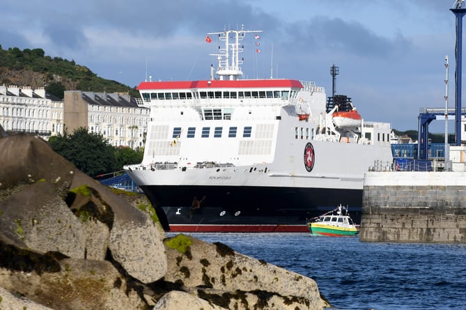 The Isle of Man Steam Packet Company vessel Ben My Chree - 