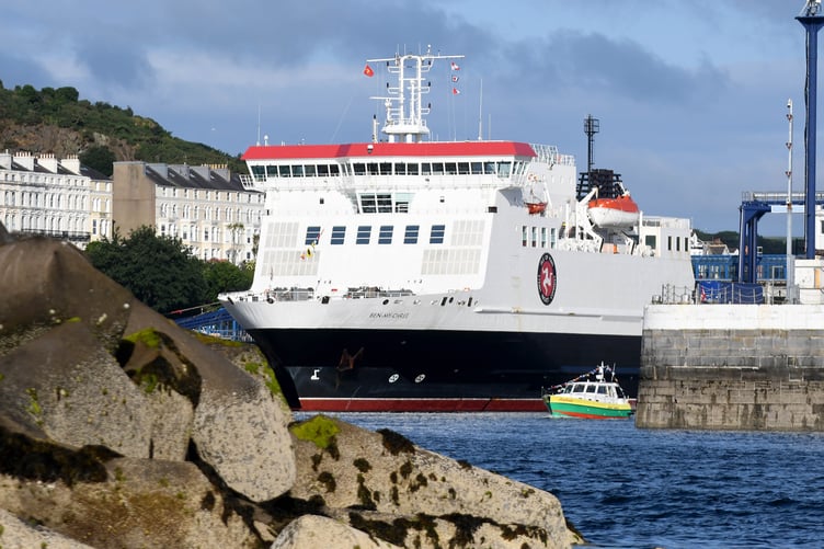 The Isle of Man Steam Packet Company vessel Ben My Chree -
