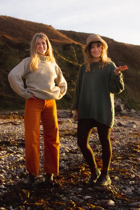 Lydia Riddell and Rowan Henthorn of Make Good