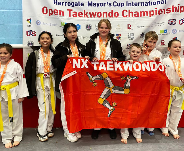 Manx Taekwondo shine in poomsae champs