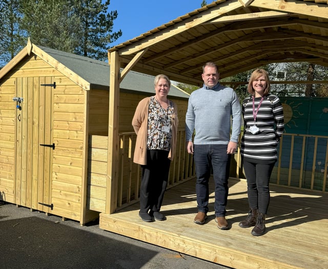 Douglas firm helps fund new facilities at primary school