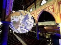 Giant Earth artwork at St Thomas' Church open to public on Saturday