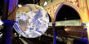 Giant Earth artwork at St Thomas' Church open to public on Saturday