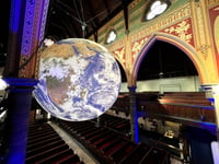 Giant Earth artwork at St Thomas' Church open to public on Saturday
