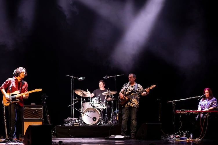 Davey Knowles playing at the Gaiety for music promoter Lenny Conroy's final gig