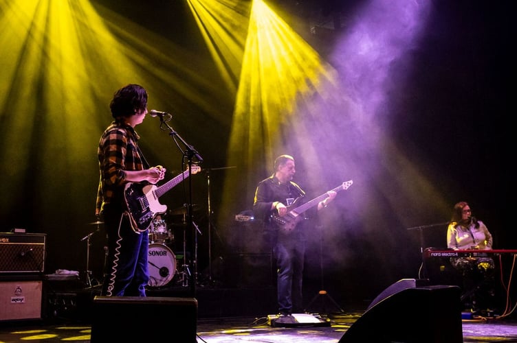 Davey Knowles playing at the Gaiety for music promoter Lenny Conroy's final gig