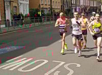 Atherton leads locals in London Marathon