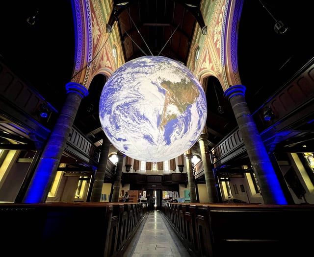 Gaia installation attracted more than 13,000 visitors