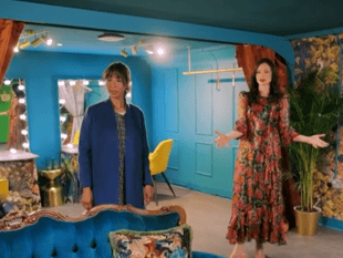 Sophie Ellis Bextor wowed by Manx star Roisin's dressing room design