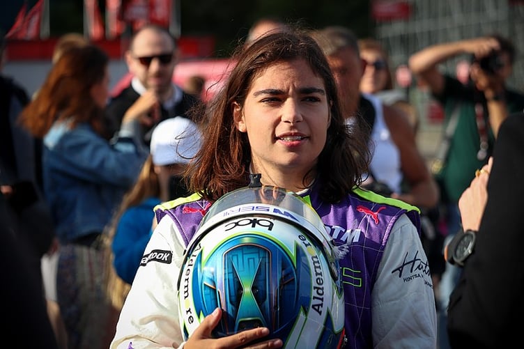 Racing driver Jamie Chadwick