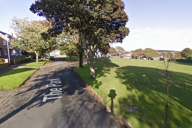 Police were called to The Park in Onchan