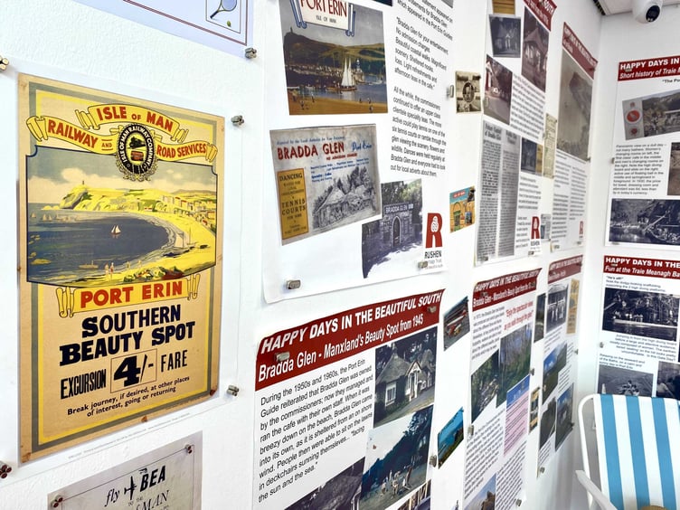 A view of the 'Summer Holidays in the South' exhibition