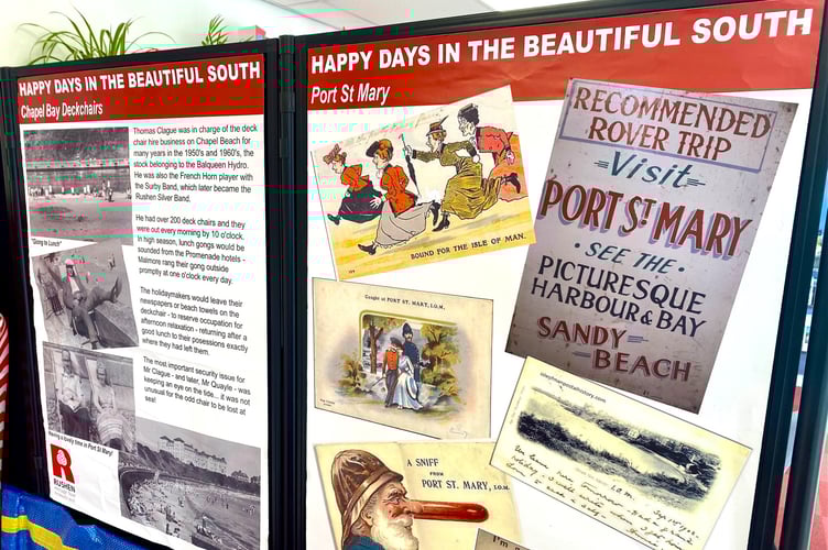A view of the 'Summer Holidays in the South' exhibition