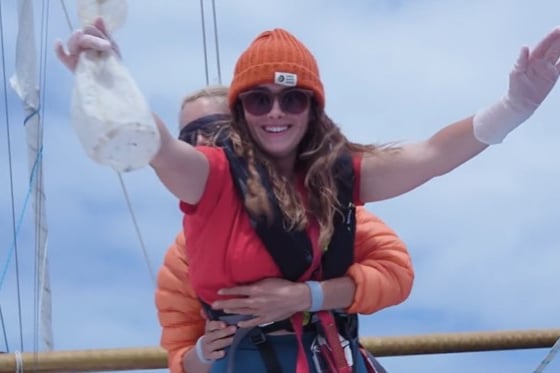 A clip from the fil showing Rowan Henthorn (main)