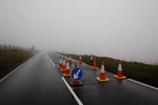 Key Isle of Man road to remain closed due to poor weather conditions