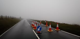 Key Isle of Man road to remain closed due to poor weather conditions
