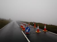 Key Isle of Man road to remain closed due to poor weather conditions