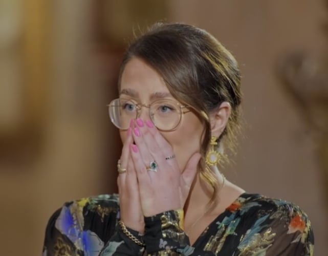 The moment Roisin learnt she had won BBC One's Interior Design Masters