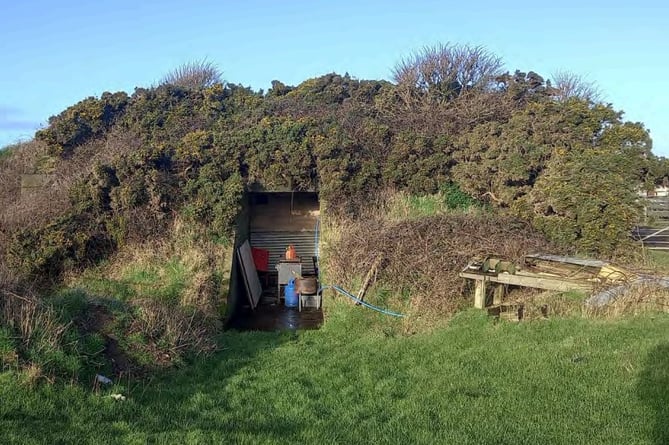 The bunker is located at Niarbyl