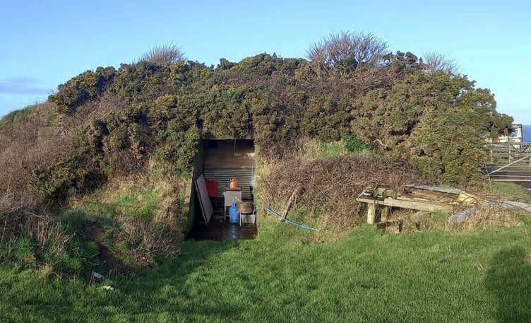 The bunker is located at Niarbyl