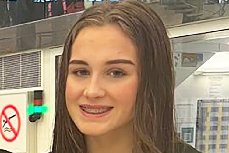 Chloe Batty also made her debut at the Edinburgh Meet