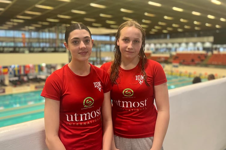 Libby Curphey (left) and Lauren Dennett made their debuts at the event