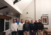 Isle of Man golfers in action off island