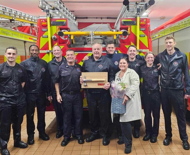 Long-serving Douglas firefighter retires after 23 years service