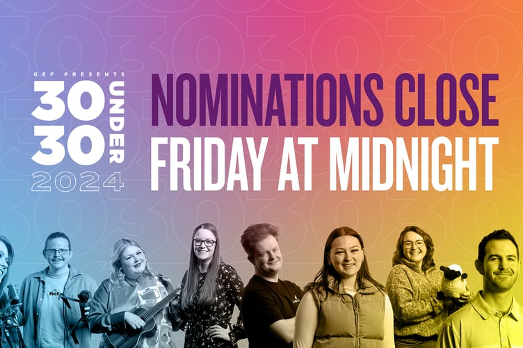 30 Under 30 deadline