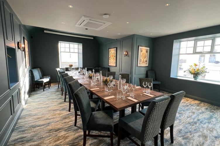 The 'Manxonia Suite' at the new Kellas bar and restaurant in Port St Mary