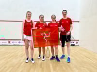 Women's squash team competes at European Championships