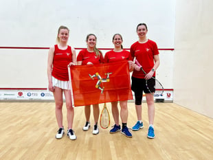 Women's squash team competes at European Championships