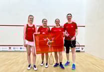 Women's squash team competes at European Championships