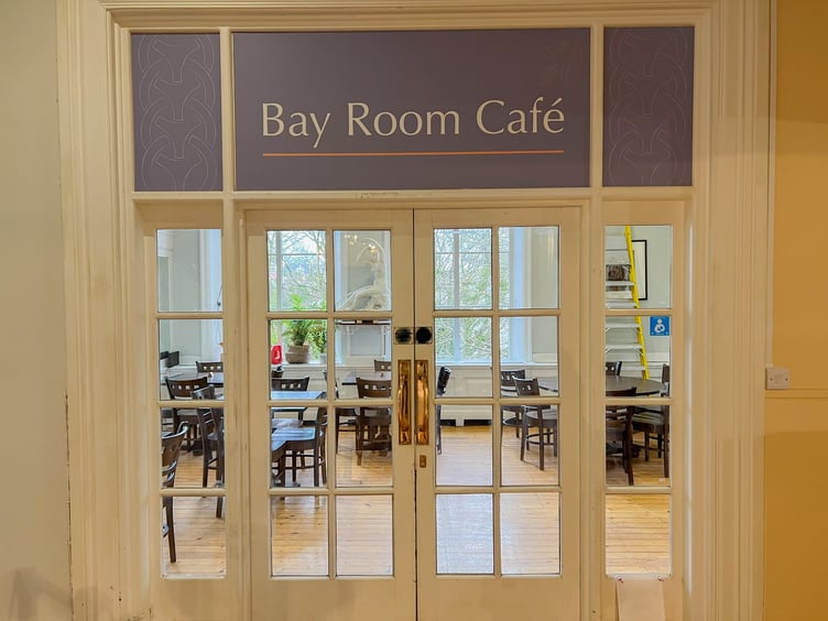The Bay Room Cafe in the Manx Museum